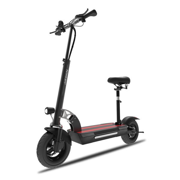 JUEXING Foldable Electric Scooter, 35 Miles Long Range, 1000W Motor 31.5 MPH, Commuter E Scooter with Seat